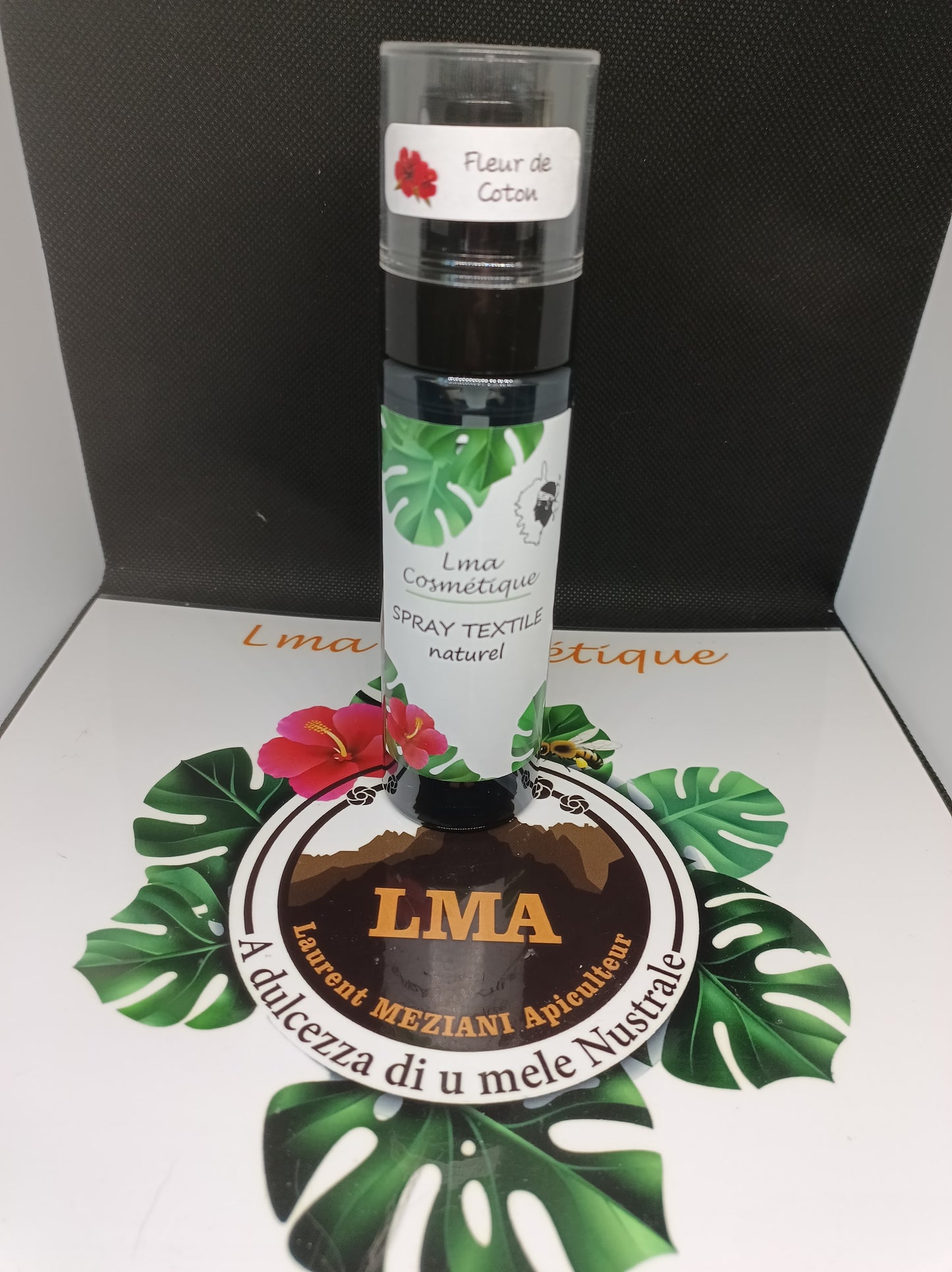 Spray textile naturel parfum mûre myrtille