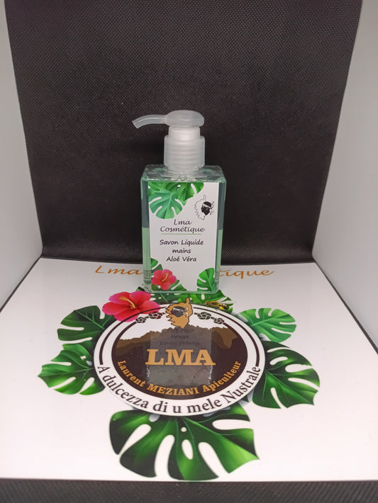 Savon naturel liquide mains hibiscus/coco