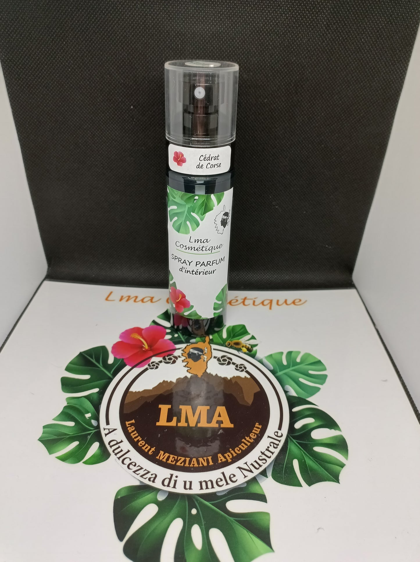 Spray parfum d'intérieur naturel cédrat de Corse