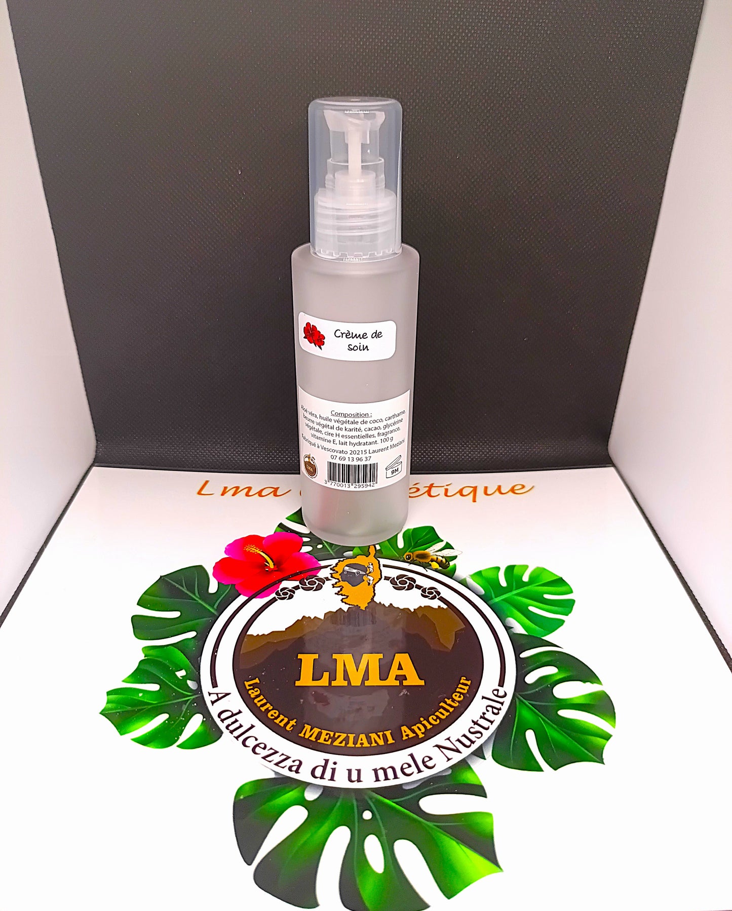 Lait corps et visage douceur lactée parfum Monoï Pêche.