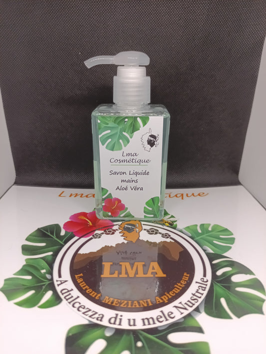 Savon naturel liquide mains à l'aloe vera