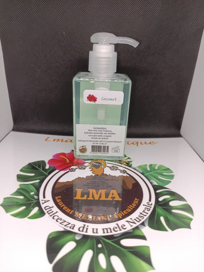 Savon naturel liquide mains hibiscus/coco