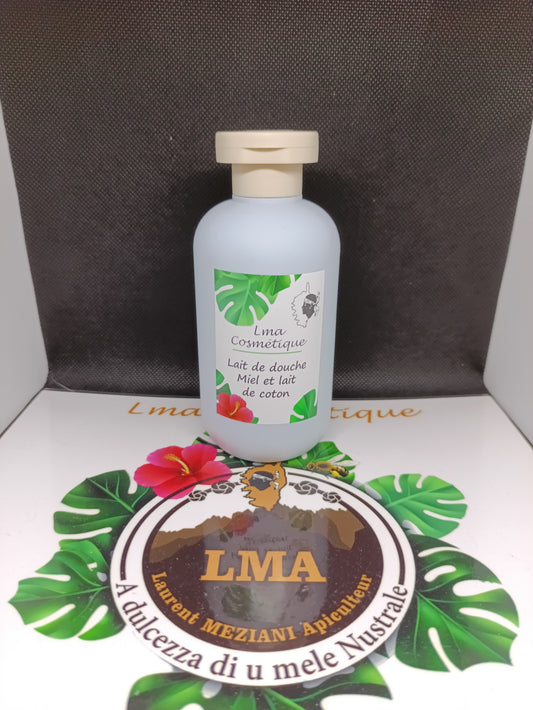 Lait de douche parfum lait de coton.
