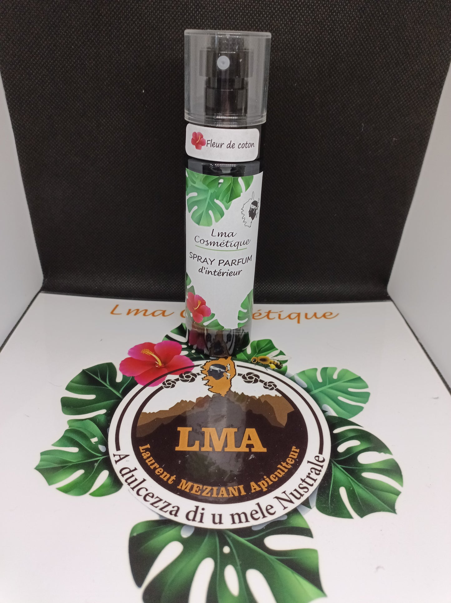 Spray parfum d'intérieur naturel Fleur de coton