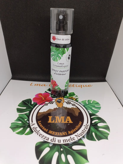 Spray parfum d'intérieur naturel Fleur de coton