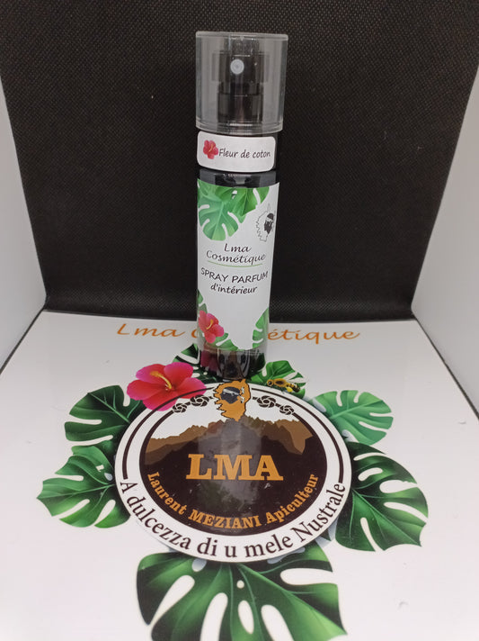Spray parfum d'intérieur naturel Fleur de coton