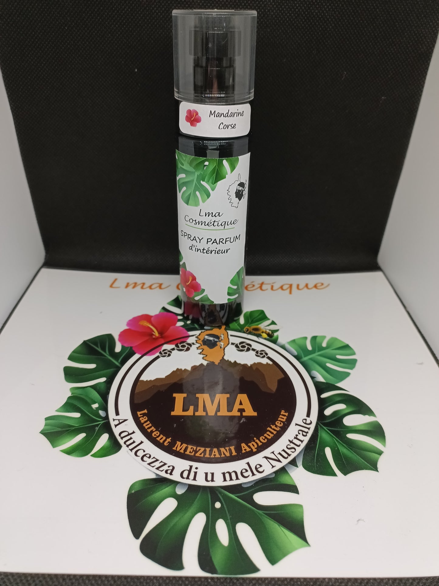 Spray parfum d'intérieur naturel Mandarine Corse