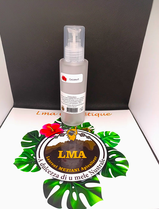 Lait corps et visage douceur lactée parfum coco.