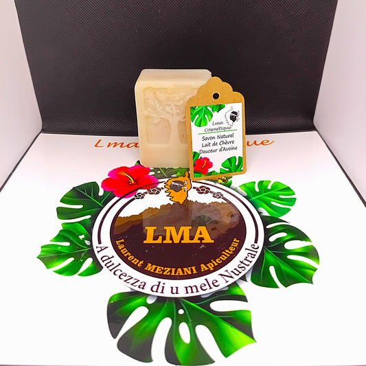 Savon naturel lait de chévre douceur d'avoine.